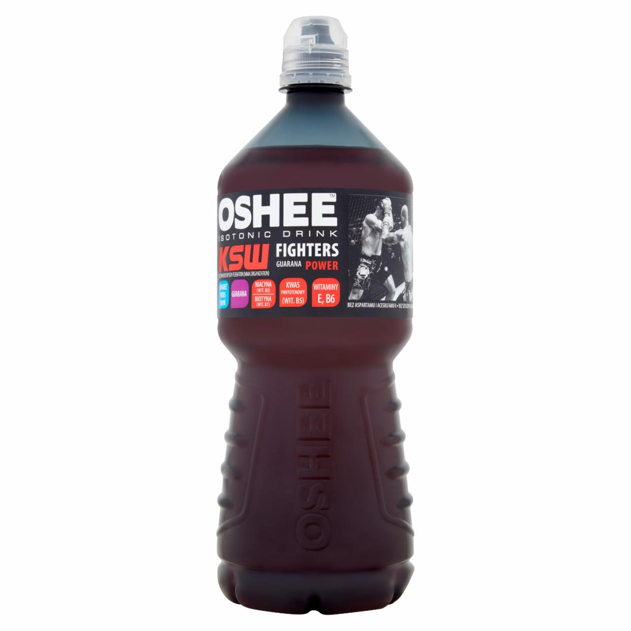 Photo - Oshee KWS Fighters Blackcurrant Flavour Isotonic Drink 1 L