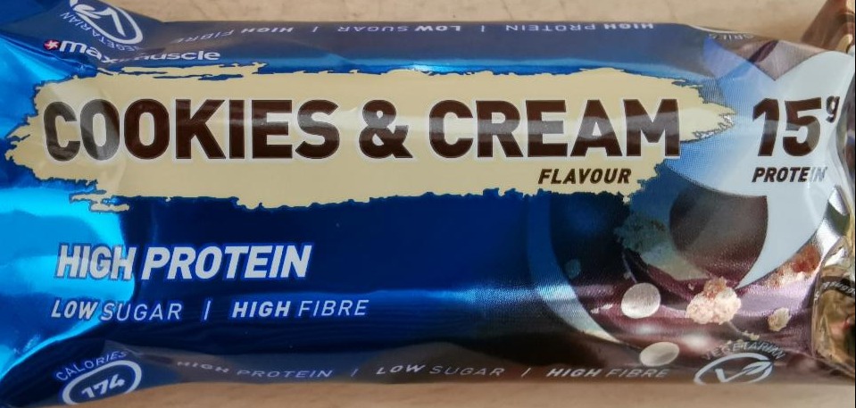 Photo - Cookies & Cream Flavour MaxiMuscle