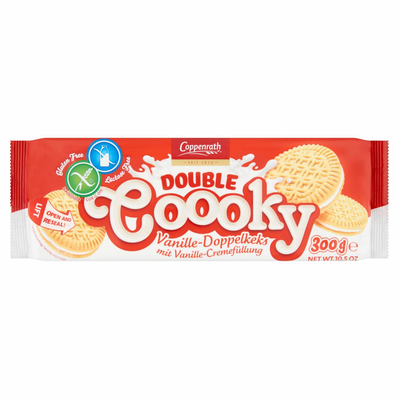 Photo - Coppenrath Vanilla Gluten-and Lactose-Free Biscuits with Vanilla Filling 300 g