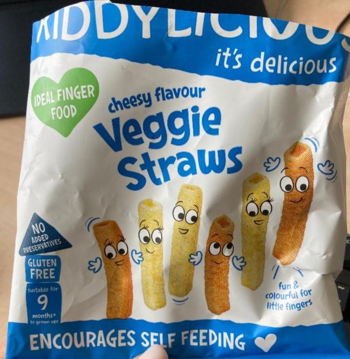 Photo - Cheesy Veggie Straws Kiddylicious