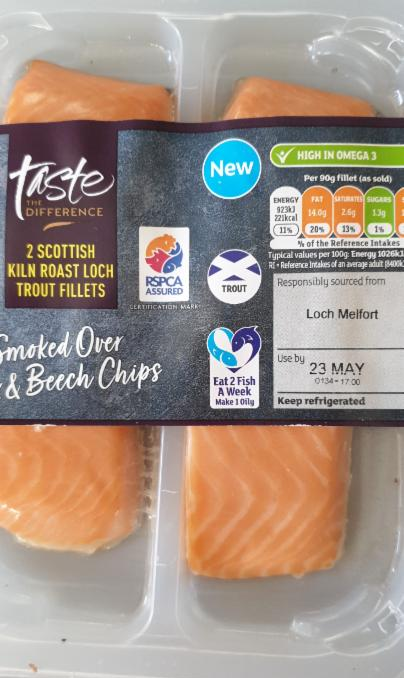 Photo - Salmon Fillets Taste the Difference Sainsbury's