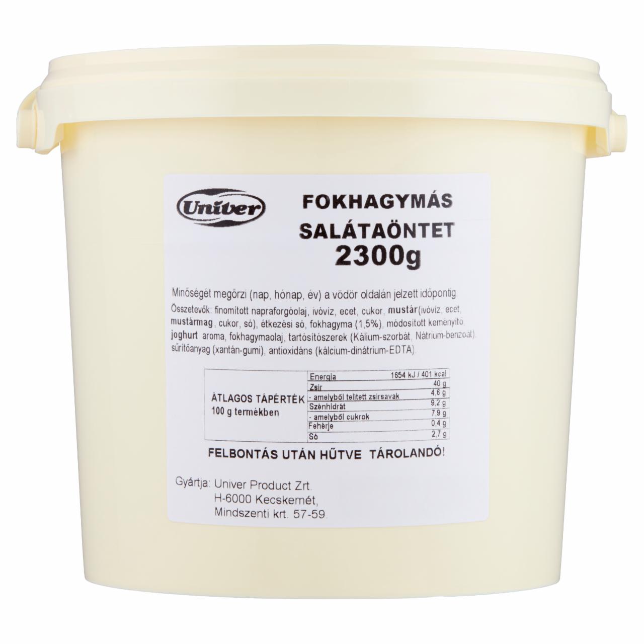 Photo - Univer Garlic Salad Dressing 2300 g