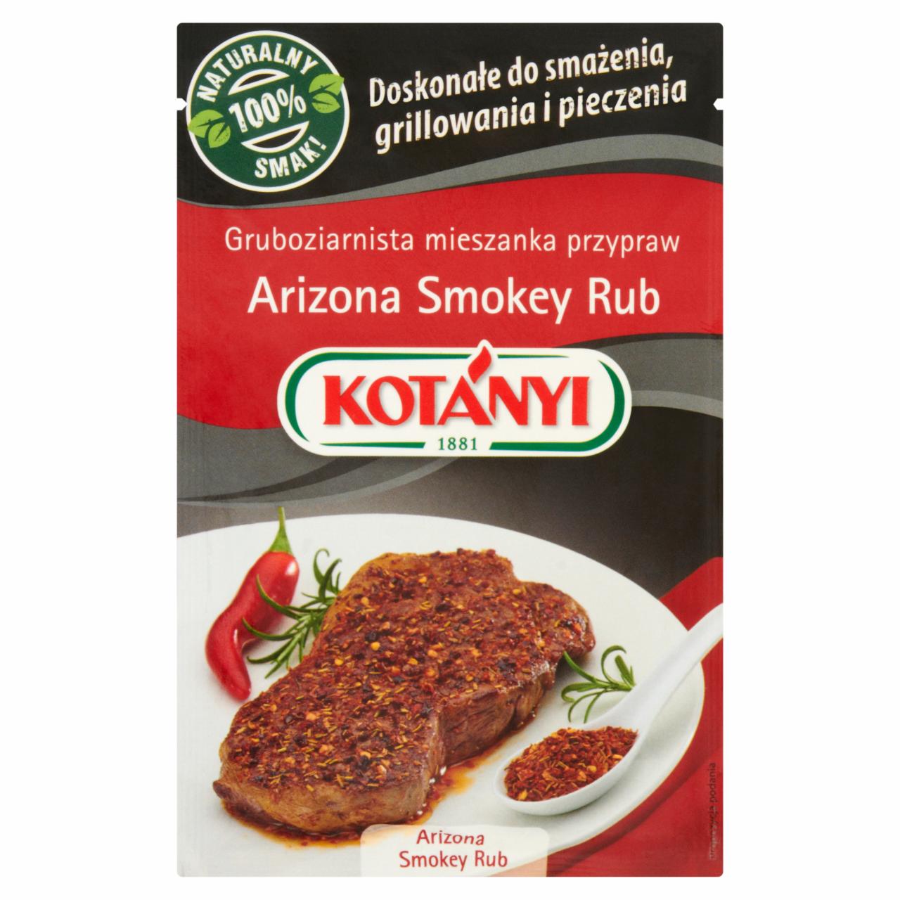 Photo - Kotányi Arizona Smokey Rub Coarse Seasoning Mix 22 g