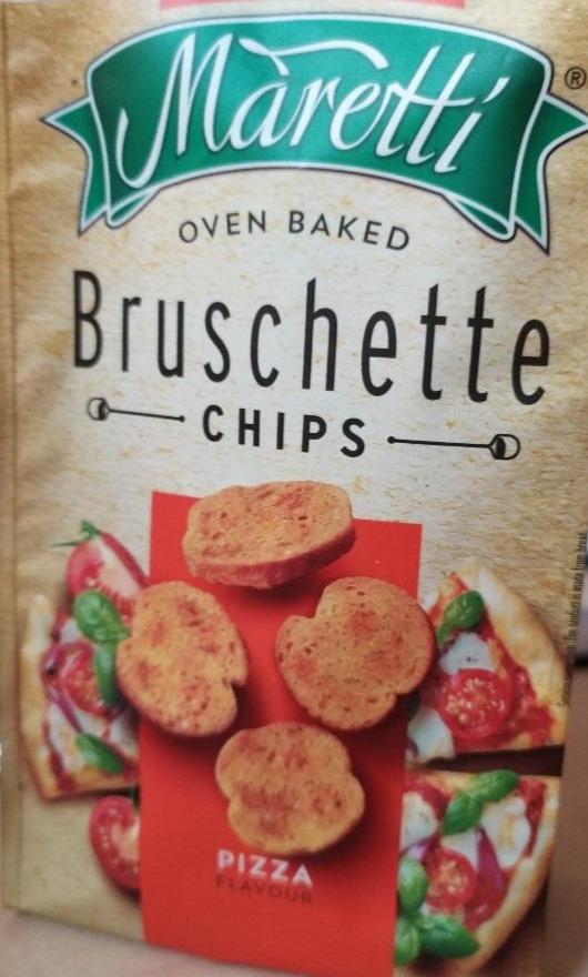 Photo - Maretti Baked Bread Circles with Pizza Flavour 70 g