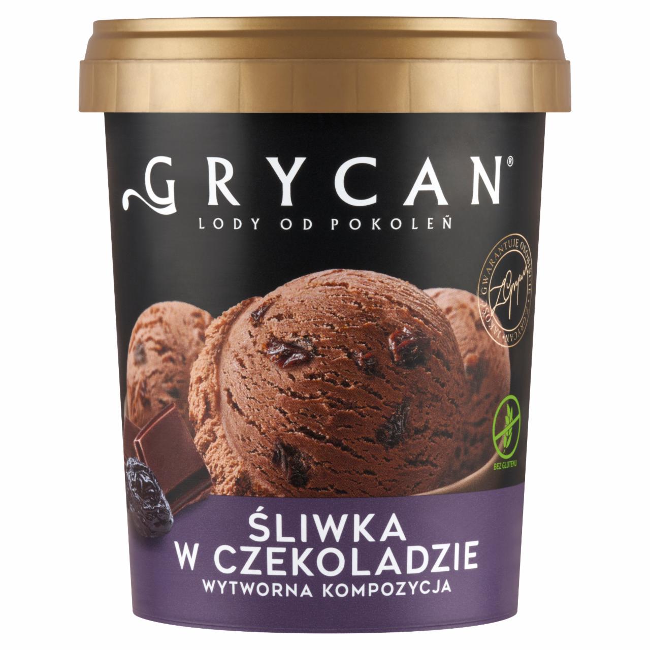 Photo - Grycan Chocolate with Dried Prunes Ice Cream 500 ml