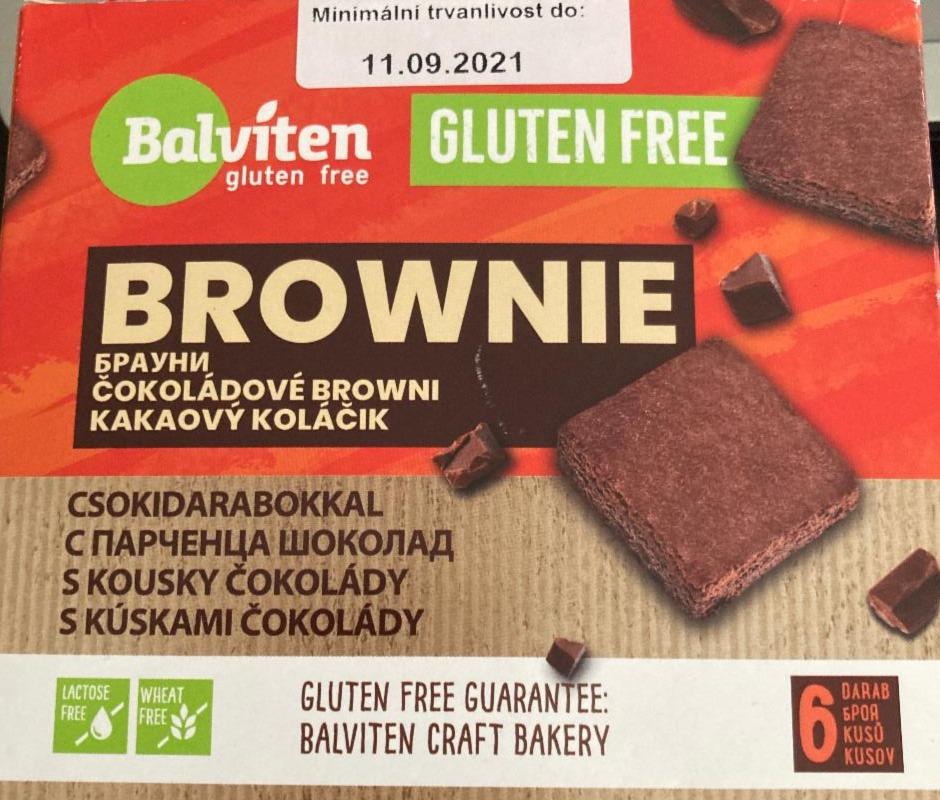 Photo - Brownie gluten free Balviten