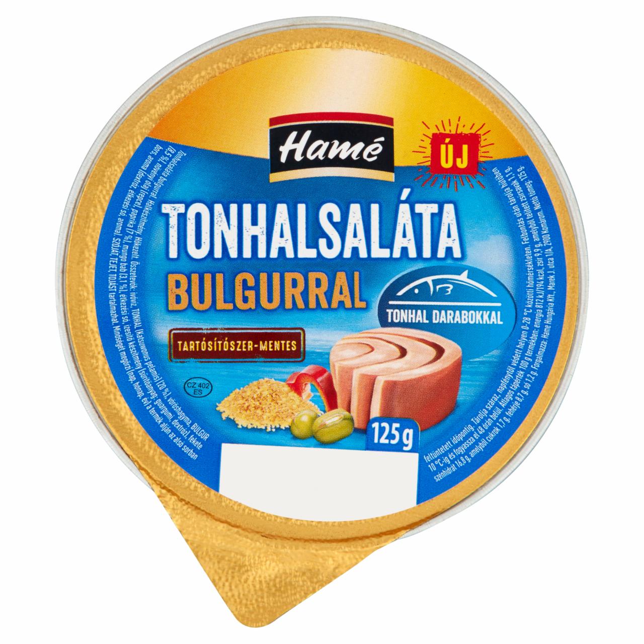 Photo - Hamé Tuna Salad with Bulgur 125 g