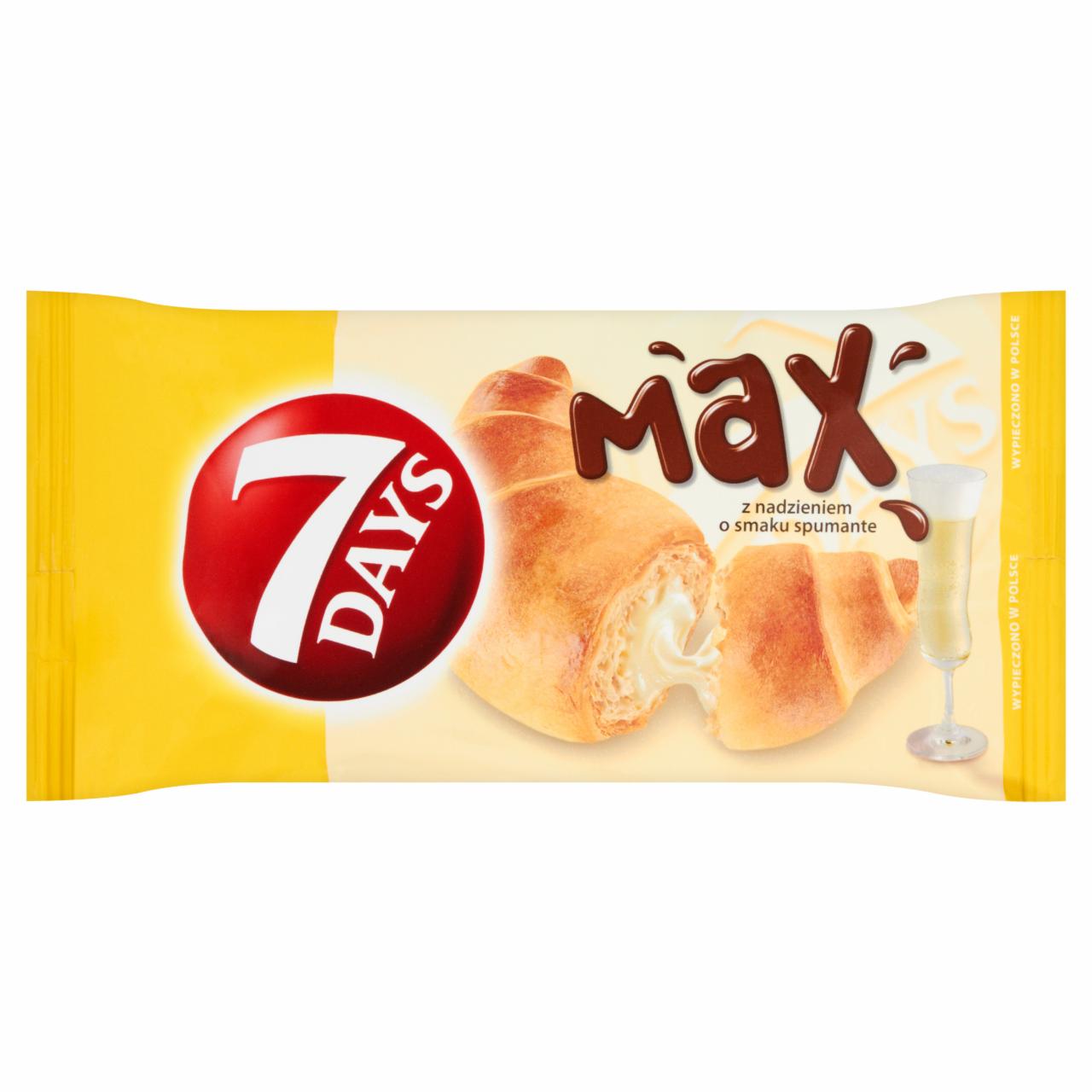 Photo - 7 Days Max Croissant with Spumante Flavoured Filling 80 g