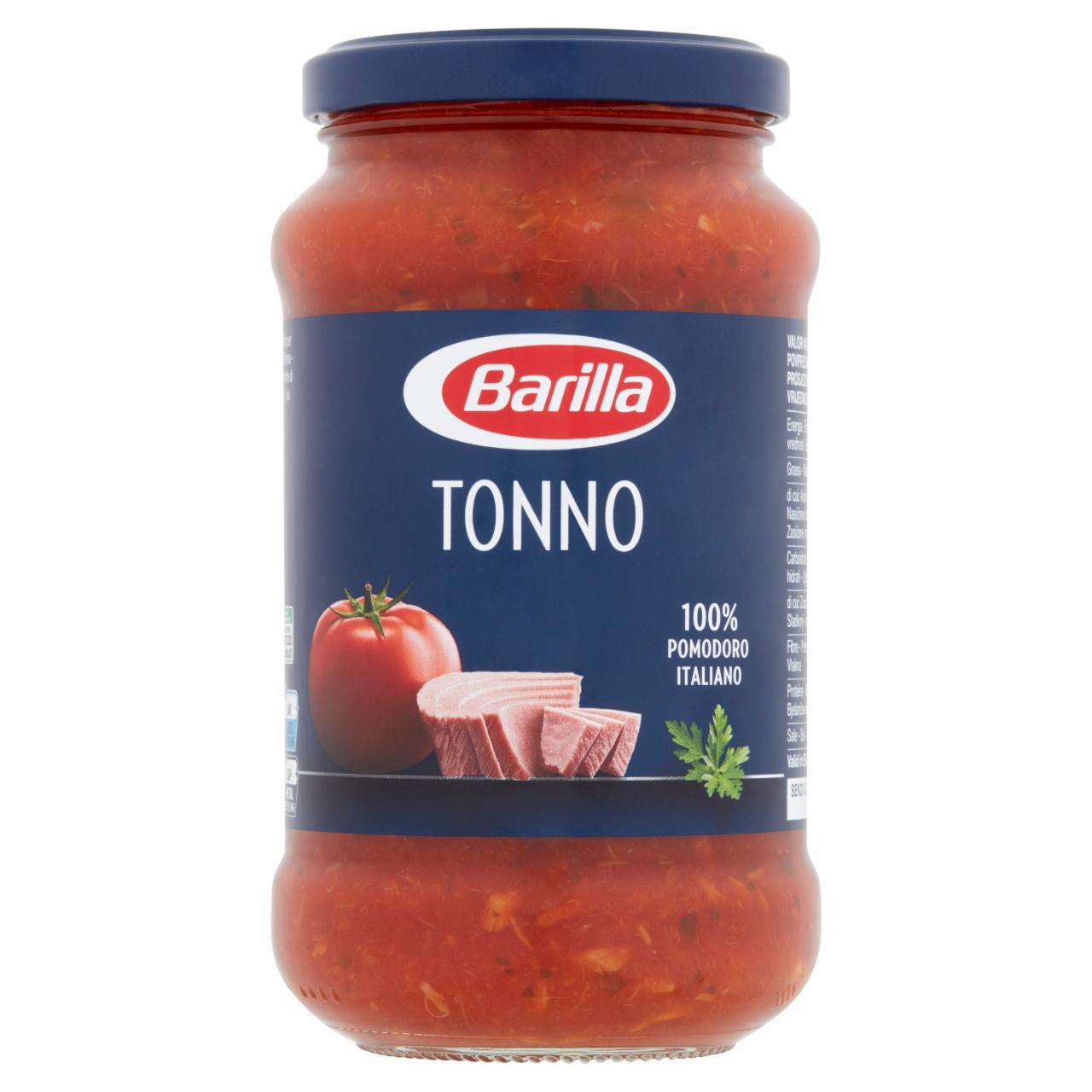 Photo - Barilla Tonno Tomato Sauce with Tuna Pieces and Olive Oil 400 g