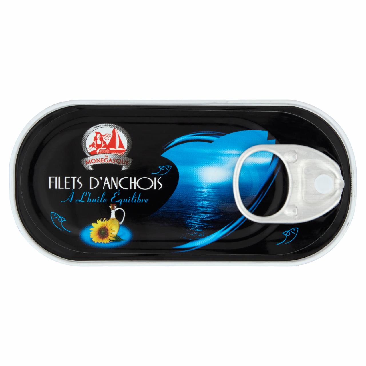Photo - La Monegasque Anchovy Fillet in Vegetable Oil 50 g