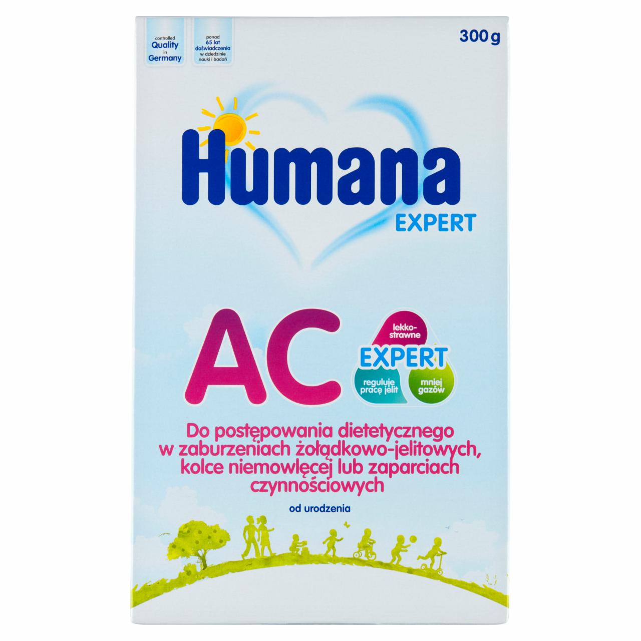 Photo - Humana Expert AC Food for Special Medical Purposes for Infants from Birth 300 g