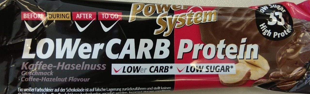 Photo - Lower carb protein kaffee-haselnuss Power system