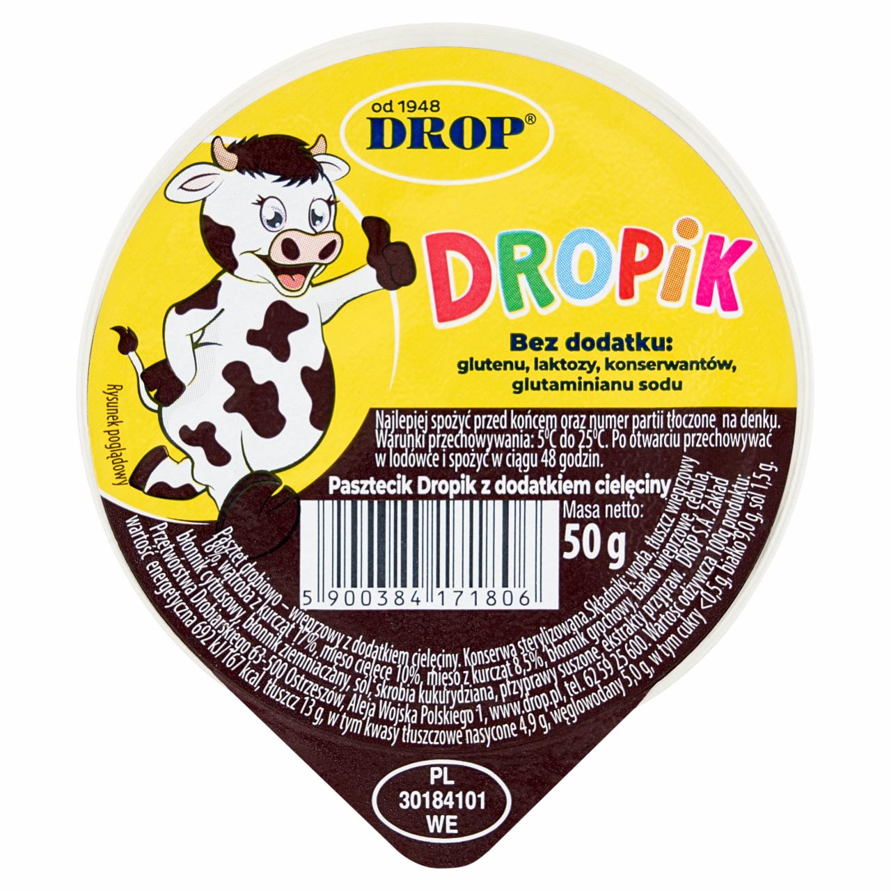 Photo - Drop Dropik Pate with Veal 50 g
