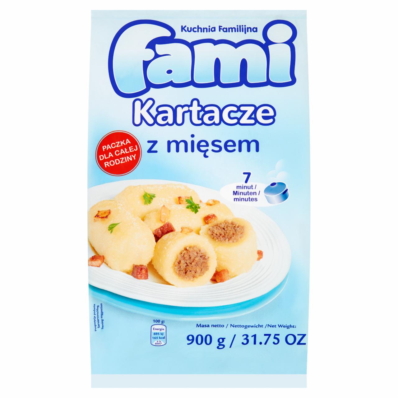 Photo - Fami Kuchnia Familijna Potato Dumplings Filled with Meat 900 g