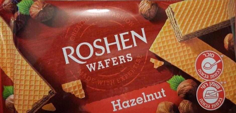 Photo - Roshen Wafers Wafer Filled with Hazelnut Cream 216 g