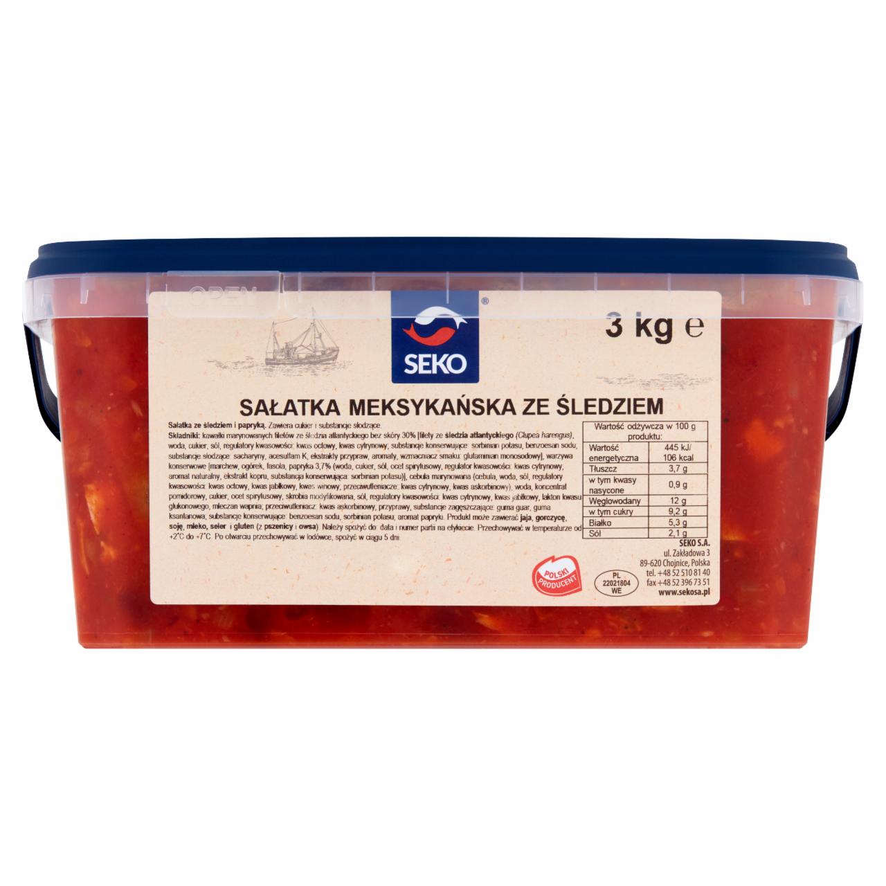 Photo - Seko Mexican with Herring Salad 3 kg