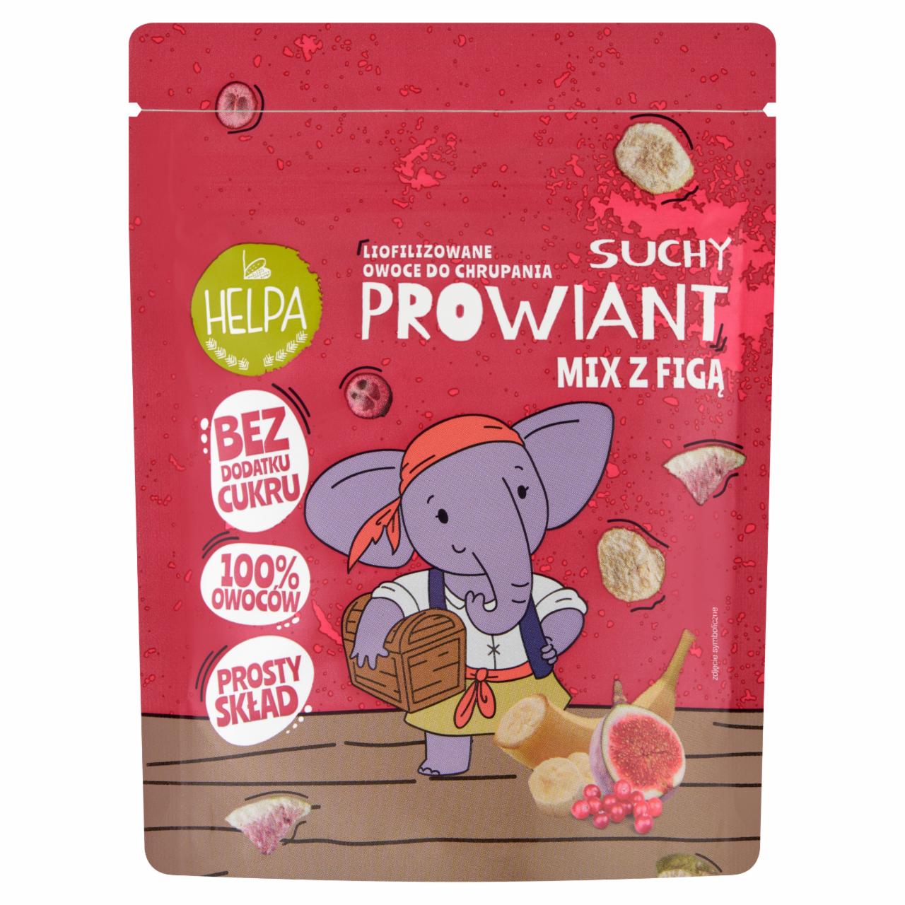 Photo - Helpa Suchy Prowiant Mix with Fig Crunchy Lyophilized Fruit 20 g