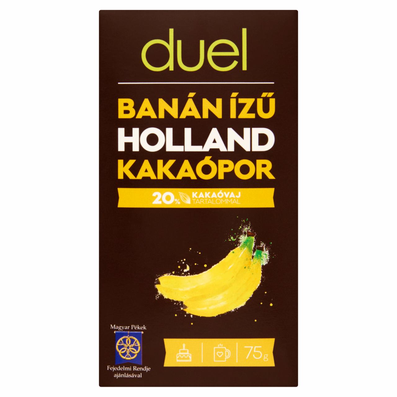 Photo - Duel Banana Flavoured Dutch Cocoa Powder 75 g