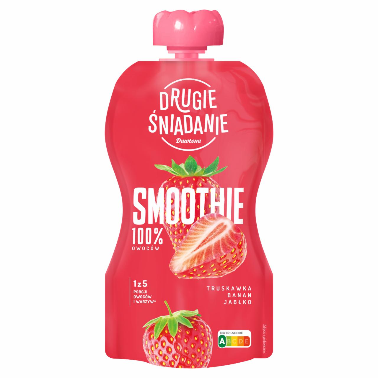 Photo - Drugie Śniadanie Strawberry Banana Apple Smoothie 250 ml