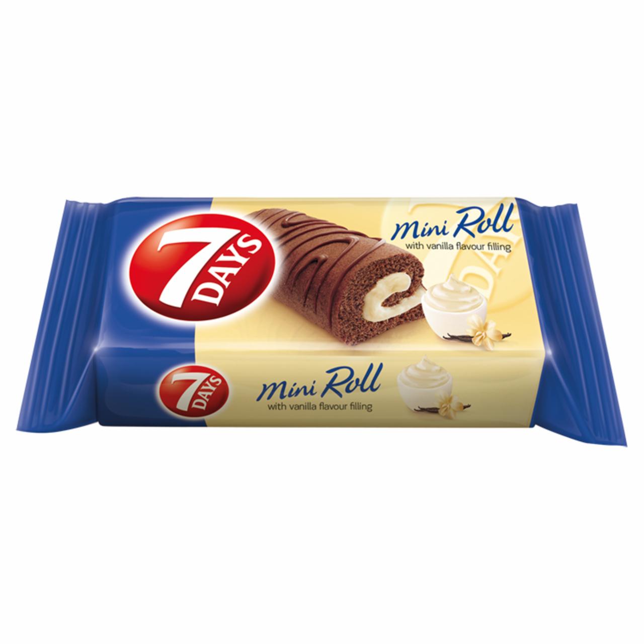 Photo - 7 Days Cookie with Filling of Vanilla Flavor in Chocolate Coating 30 g