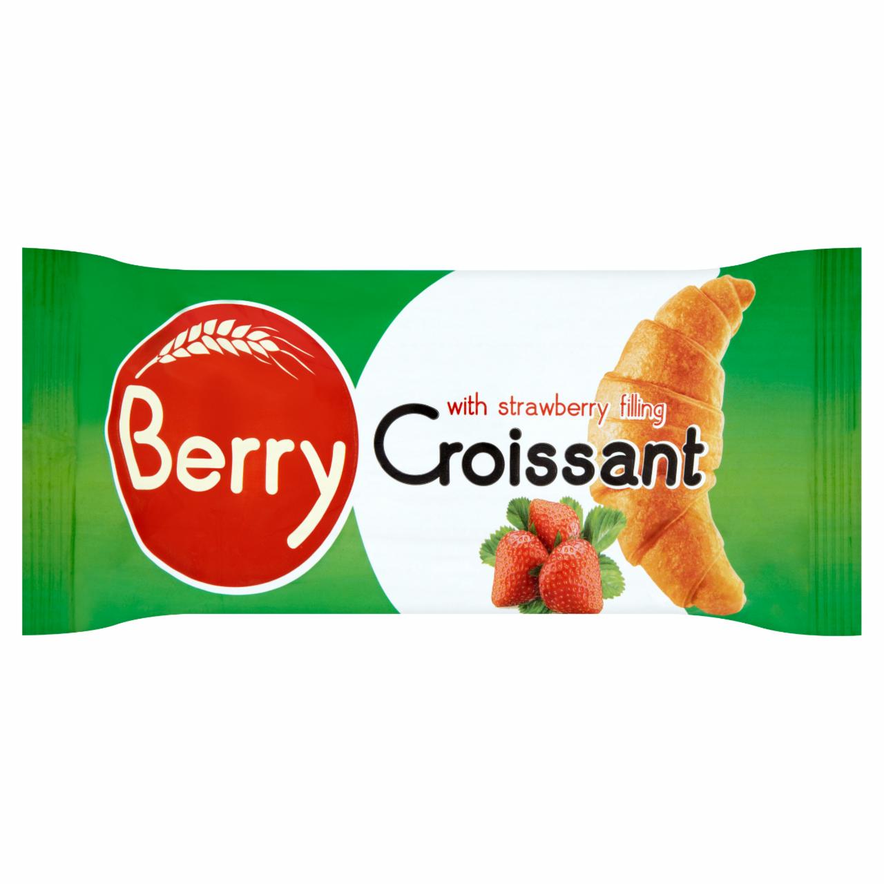Photo - Berry Croissant with Strawberry Filling 50 g