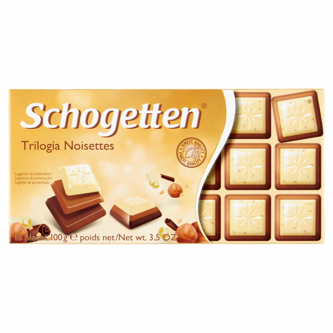 Photo - Schogetten Trilogia White Chocolate 100 g