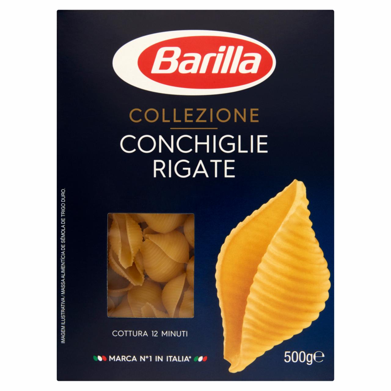 Photo - Barilla Collezione Conchiglie Rigate Durum Wheat Semolina Pasta 500 g