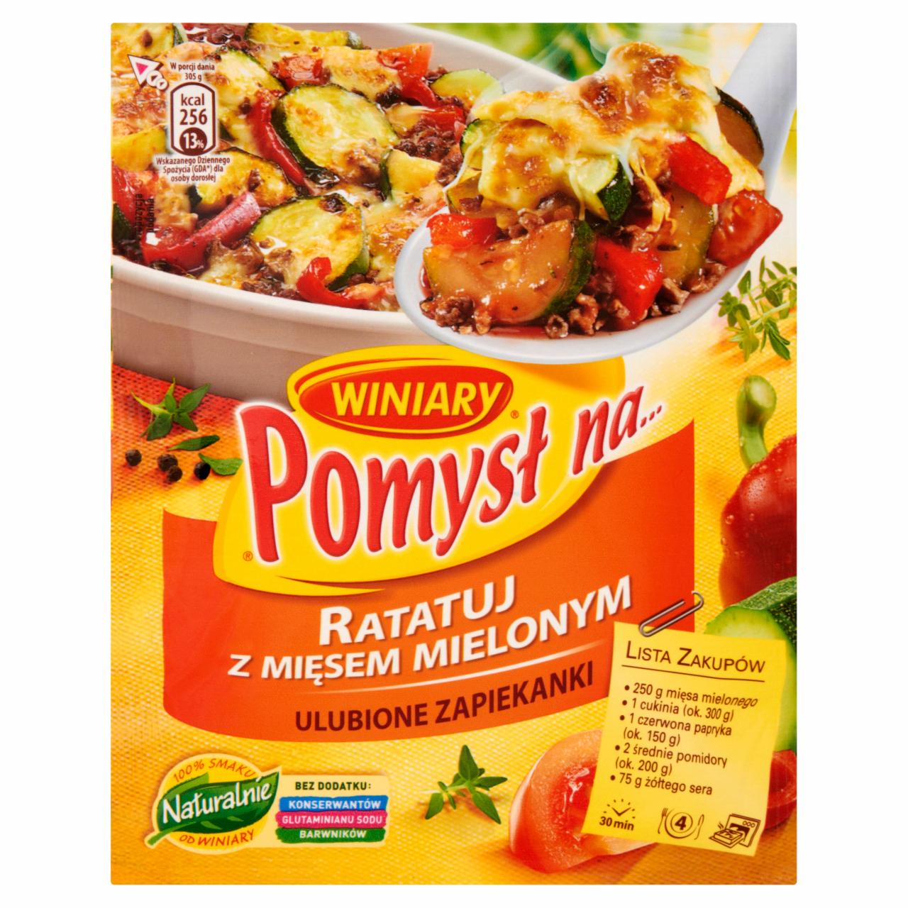 Photo - Winiary Pomysł na... Ratatouille with Minced Meat 43 g