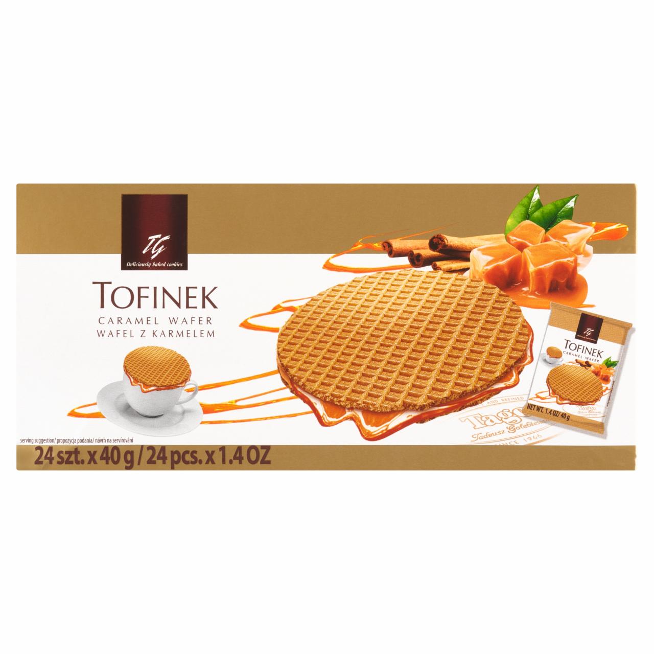 Photo - Tago Tofinek Wafer with Caramel 24 x 40 g