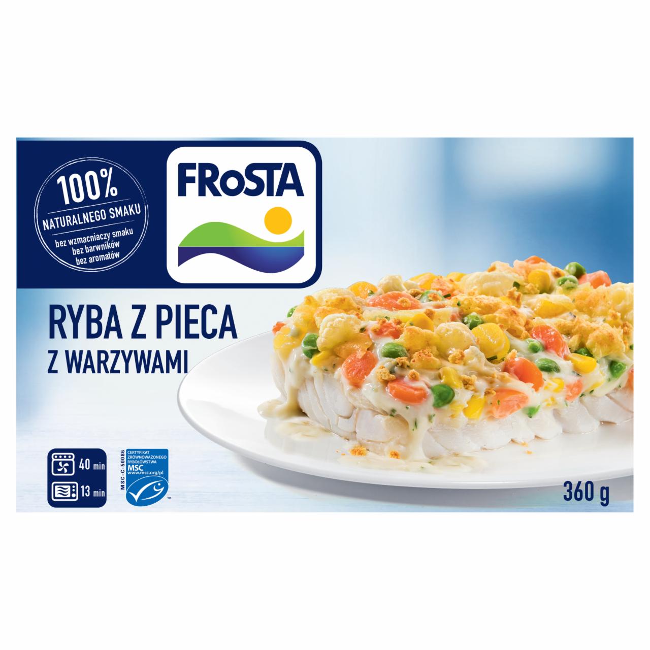 Photo - FRoSTA Roast Fish with Vegetables 360 g