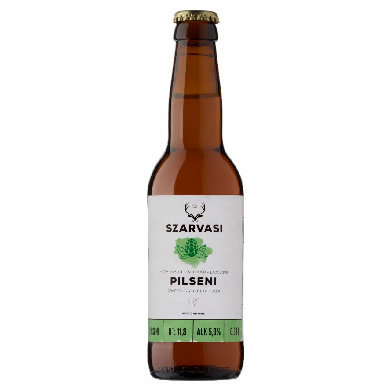 Photo - Szarvasi Craft Pils Style Light Beer 5% 0,33 l
