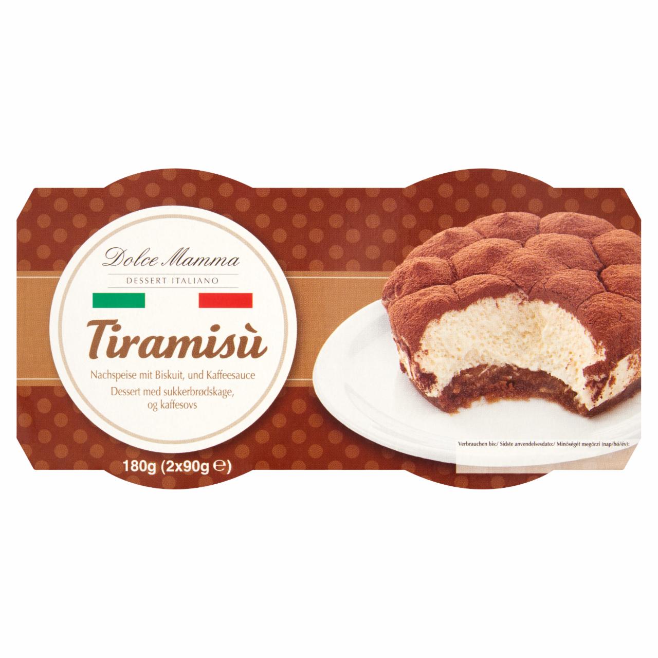 Photo - Dolce Mamma Tiramisú Sponge Cake Dessert with Coffee 2 x 90 g