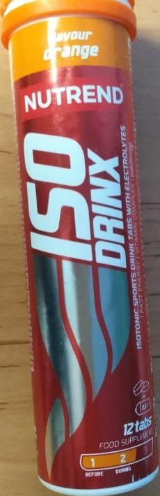 Photo - IsoDrinx orange Nutrend