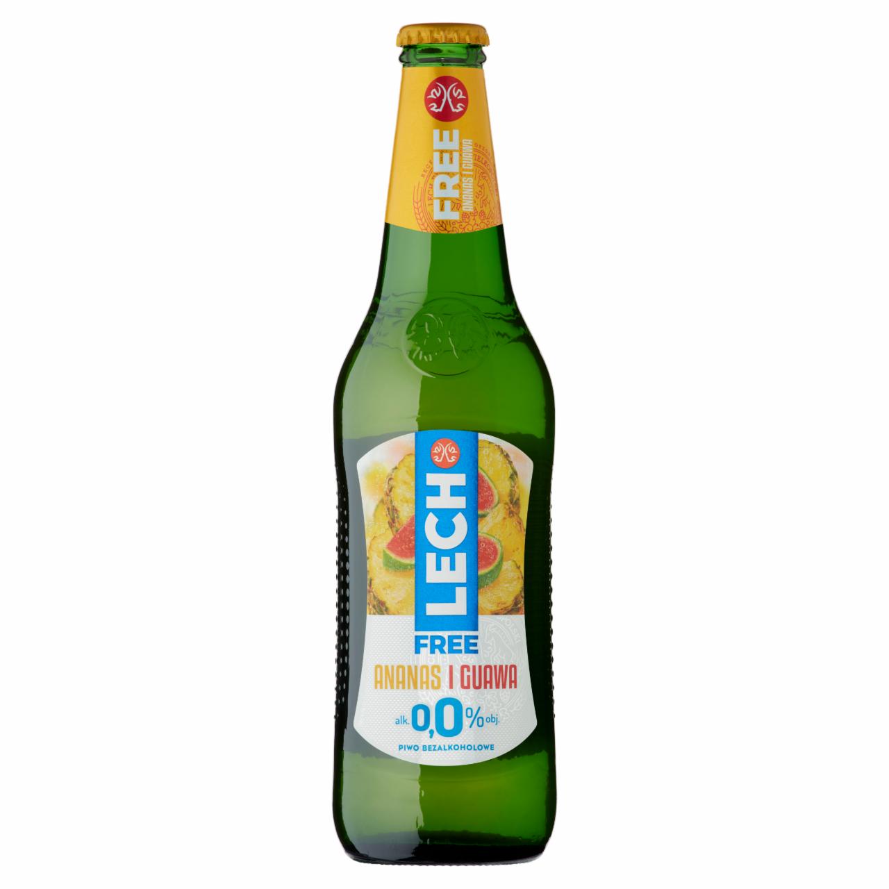 Photo - Lech Free Pineapple and Guava Non-Alcoholic Beer 500 ml