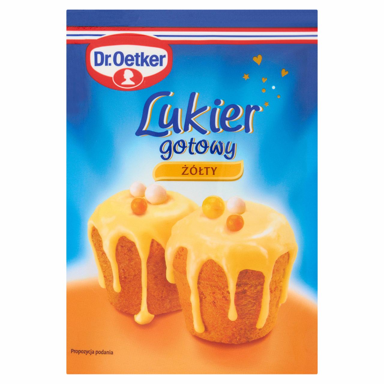 Photo - Dr. Oetker Yellow Instant Icing 100 g