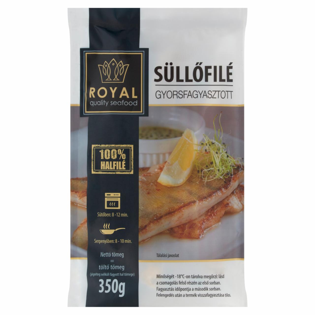 Photo - Royal Quick-Frozen Perch Fillet 350 g