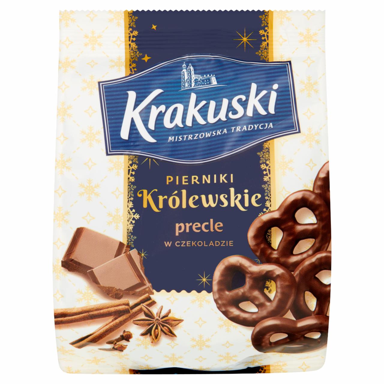 Photo - Krakuski Royal Gingerbread Pretzels in Chocolate 150 g