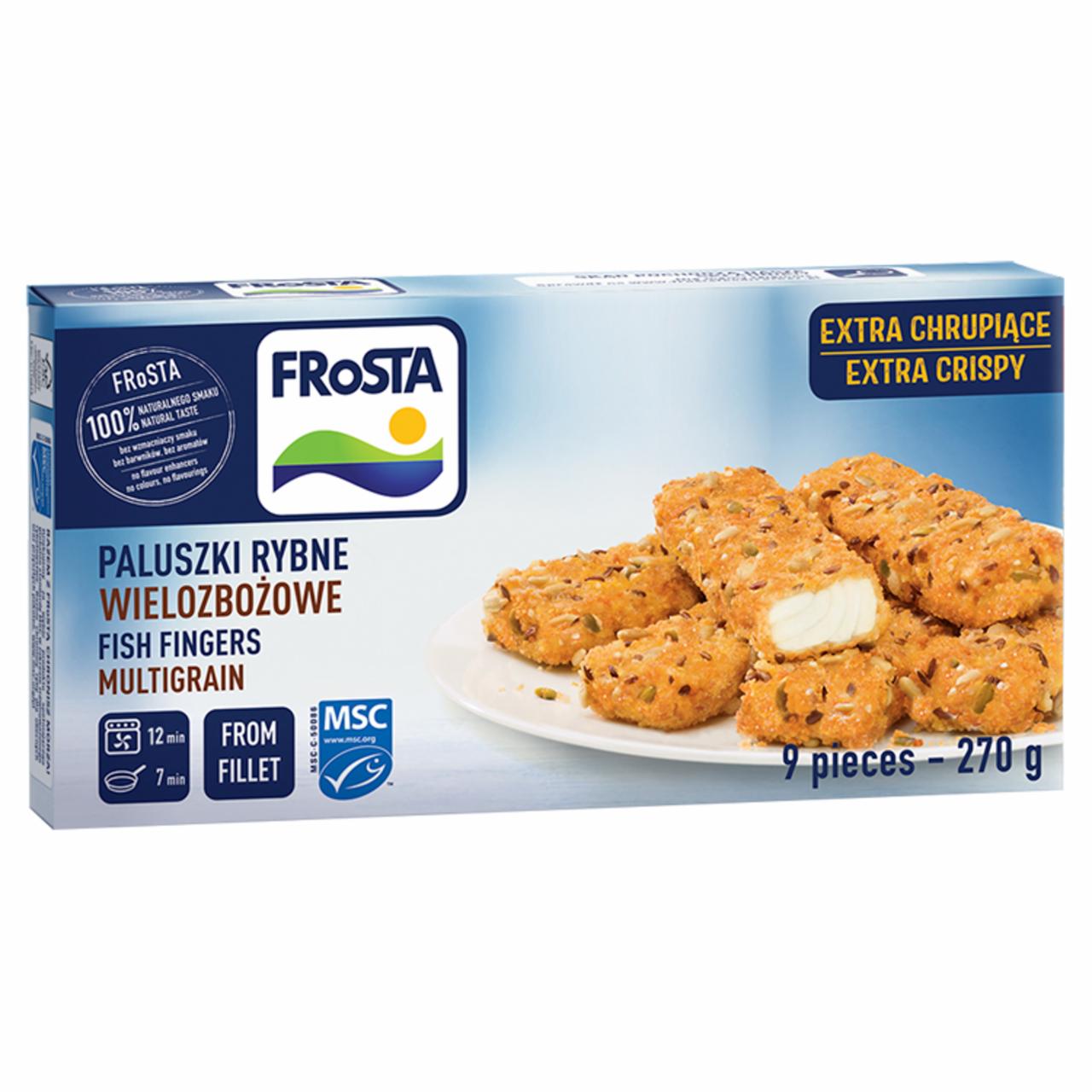 Photo - FRoSTA Fish Fingers Multigrain 270 g (9 Pieces)