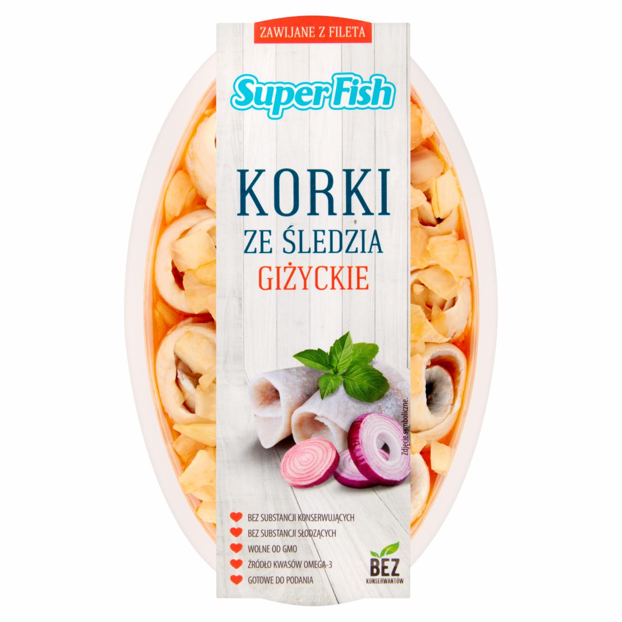 Photo - SuperFish Giżyckie Herring Filets 250 g