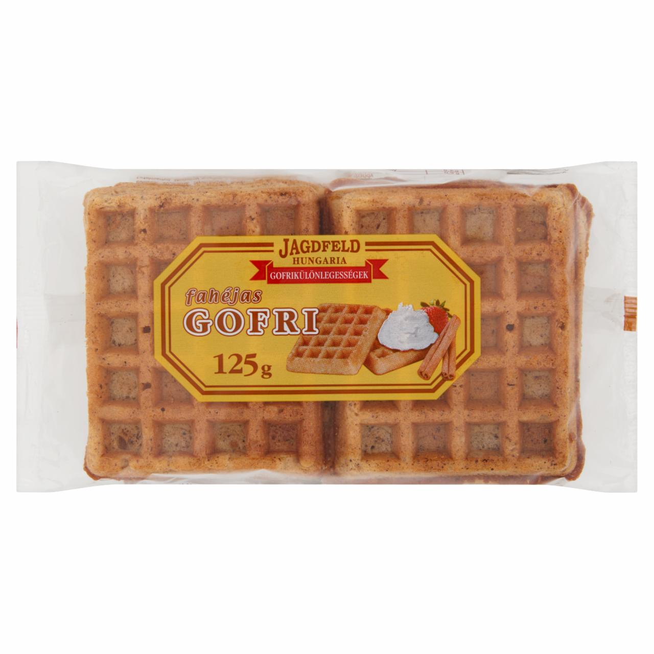 Photo - Jagdfeld Gofrikülönlegességek Cinnamon Waffles 125 g