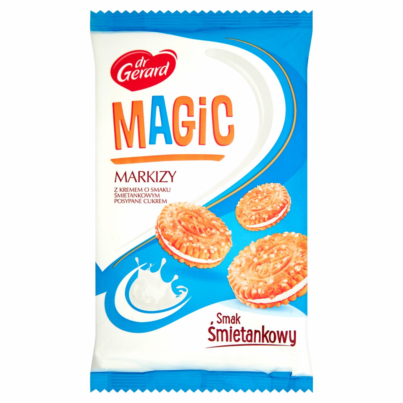 Photo - dr Gerard Magic Sandwich Biscuits with Cream Flavoured Cream Sprinkled with Sugar 360 g