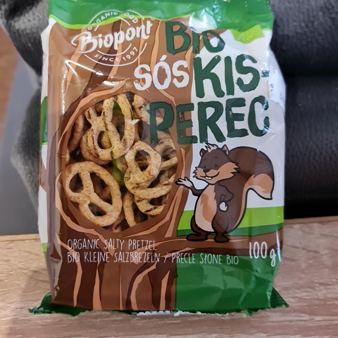 Photo - Biopont Organic Salty Pretzel 100 g