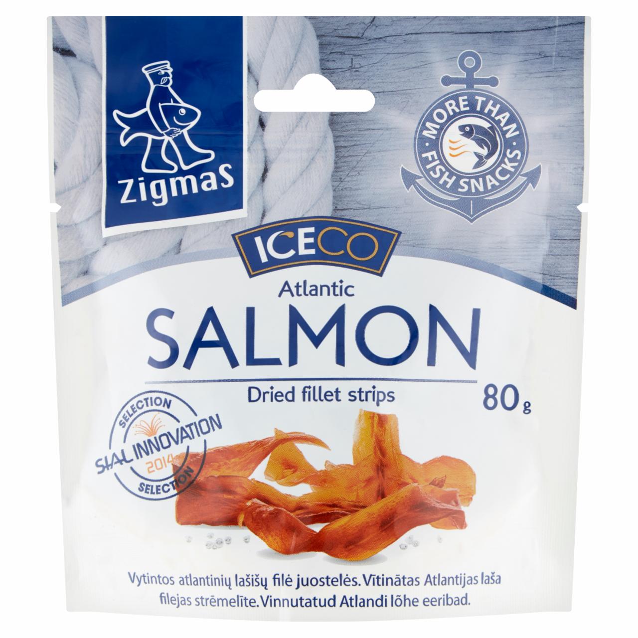 Photo - Zigmas Dried Salmon 80 g