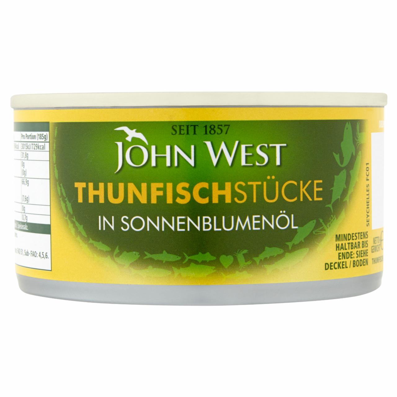 Photo - John West Tuna in Sunflower Oil 185 g