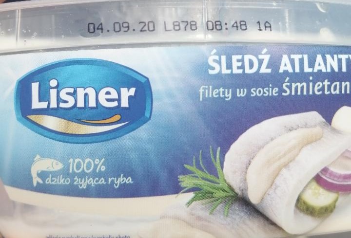 Photo - Lisner Herring Fillets in Cream Sauce 280 g