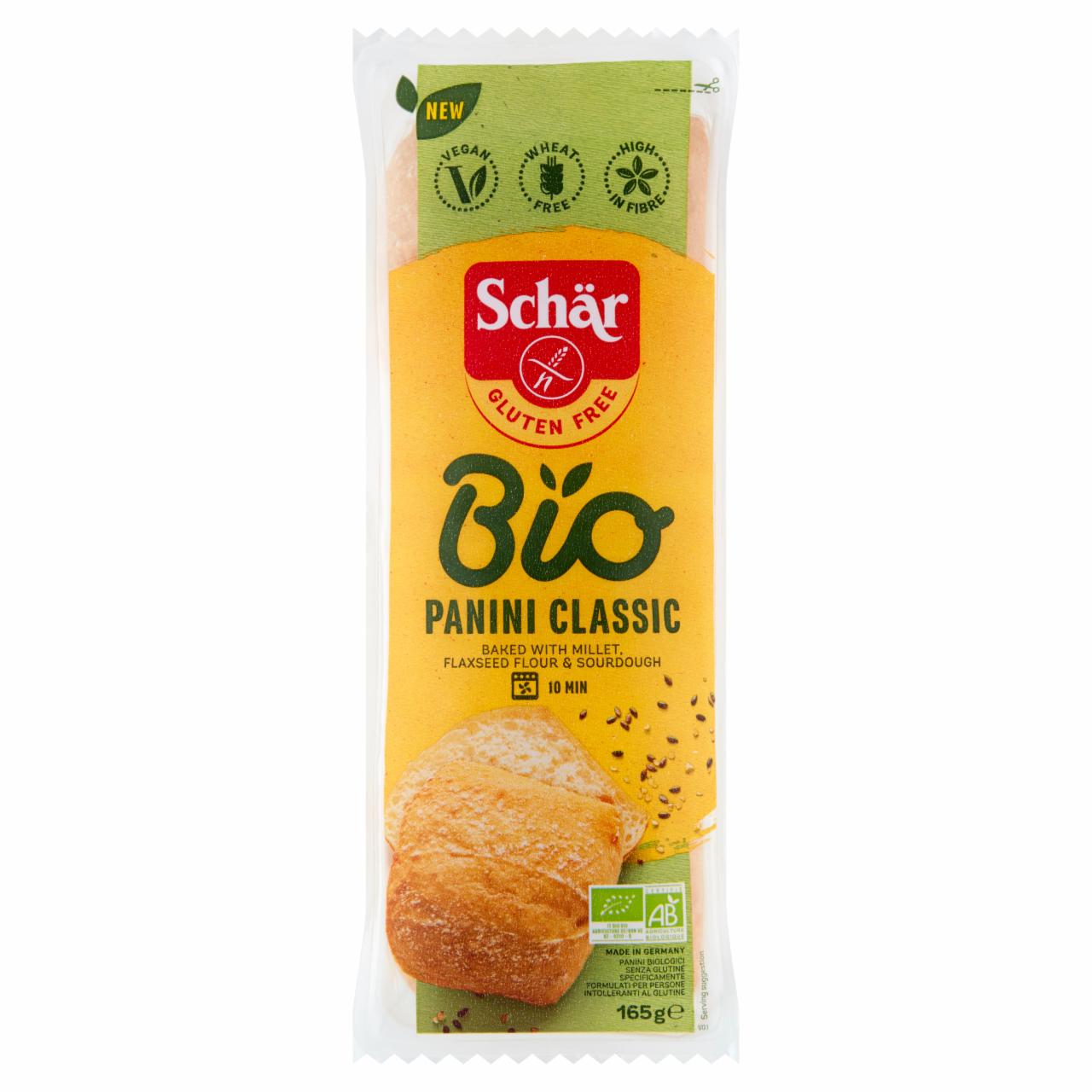 Photo - Schär Bio Panini Classic Gluten Free Organic Buns 165 g