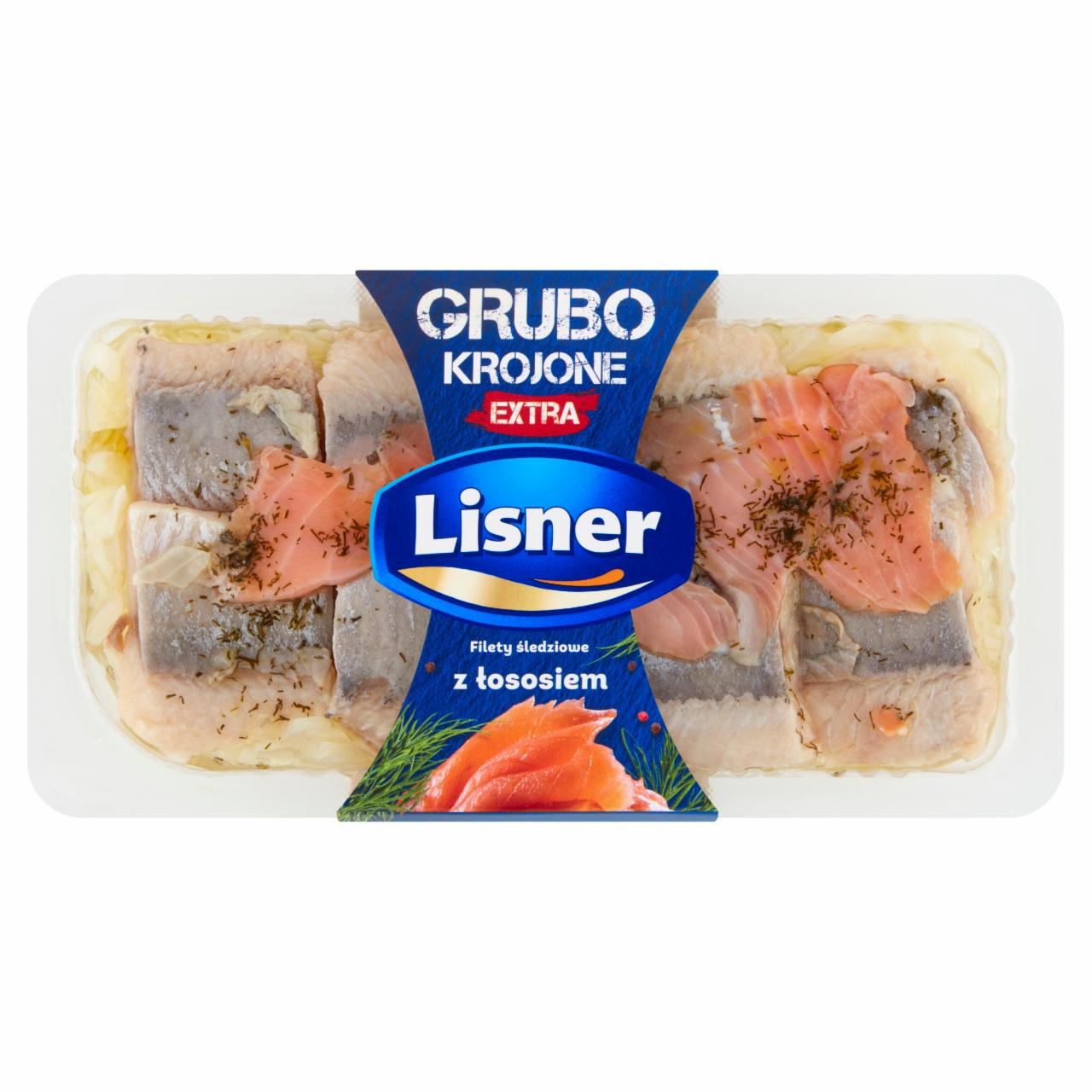 Photo - Lisner Herring Fillets with Salmon 200 g