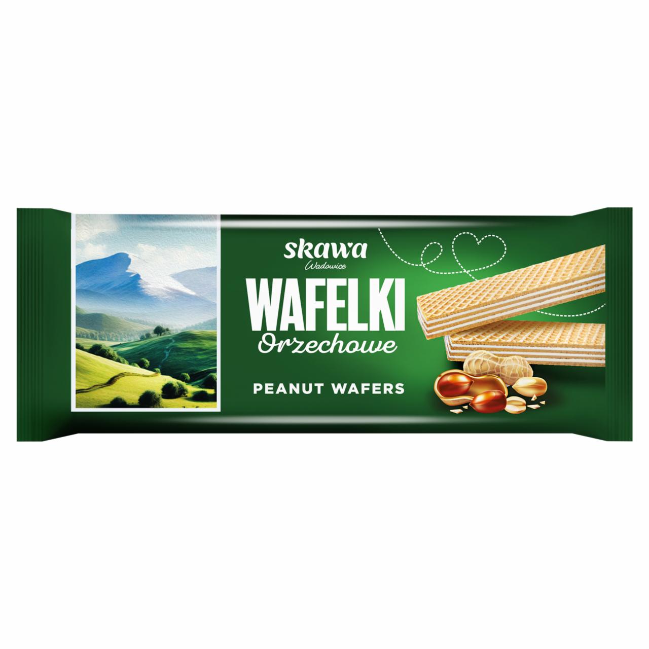 Photo - Wadowice Skawa Wafers with Peanut Filling 80 g