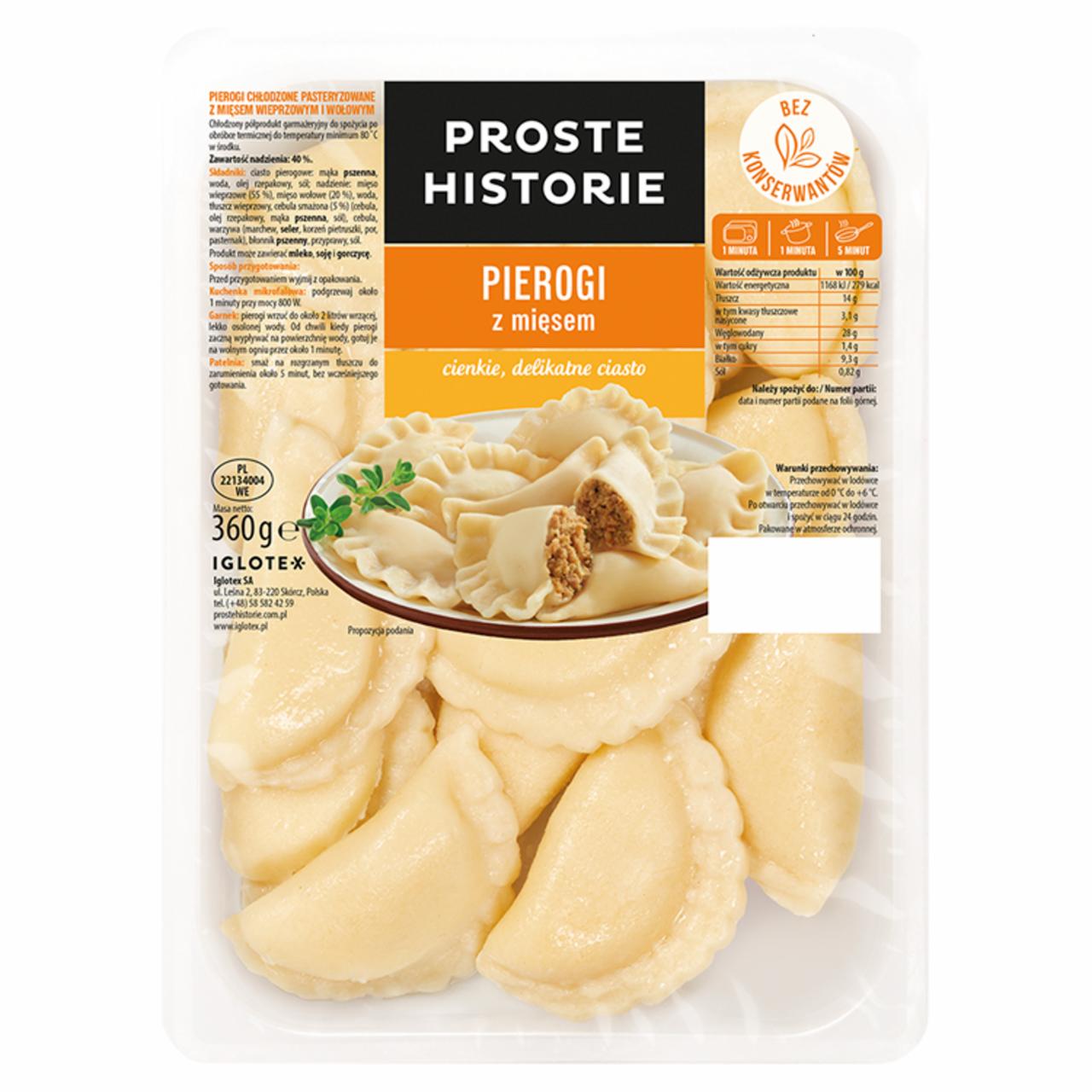 Photo - Proste Historie Dumplings with Meat 360 g