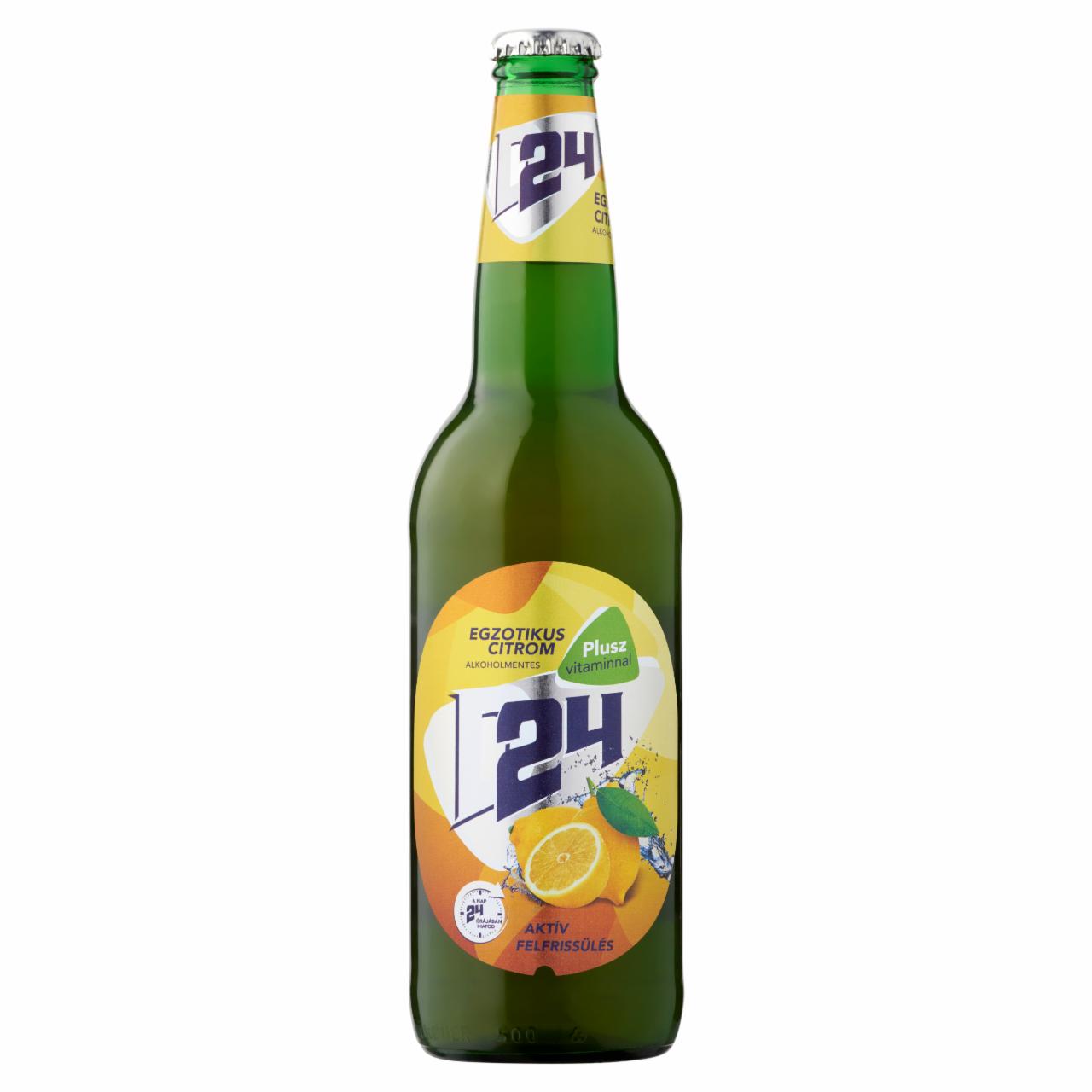 Photo - D24 Exotic Lemon Lemon Drink and Alcohol-Free Lager Beer Mixture 0,5 l